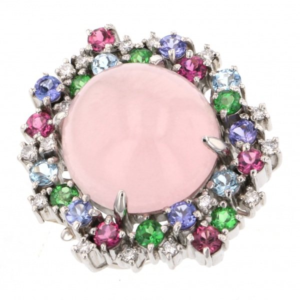 yukizakiselect ProperOther ユキザキセレクトジュエリー OTHER プラチナ ローズクォーツ リング 