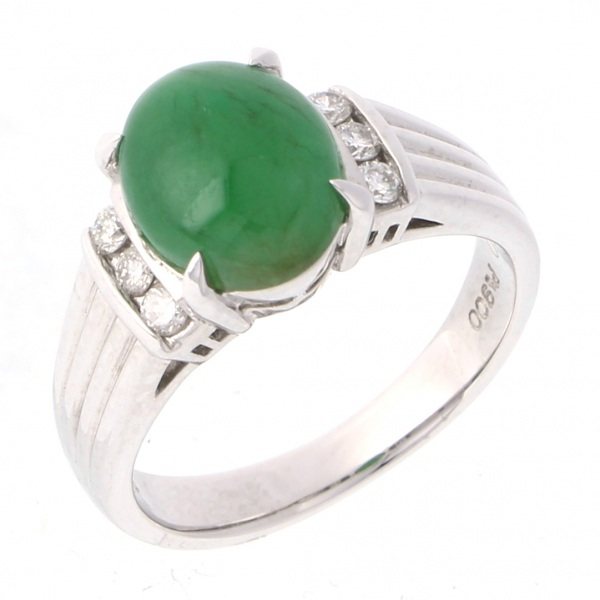 yukizakiselect ProperOther ユキザキセレクトジュエリー OTHER プラチナ ヒスイ リング 