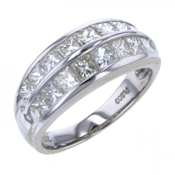 유키자키 ProperOther 유키자키 셀렉트 주얼리 OTHER 플래티넘 다이아몬드 링 