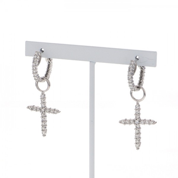 유키자키 ProperOther 유키자키 셀렉트 주얼리 OTHER 화이트 골드 다이아몬드 귀걸이 