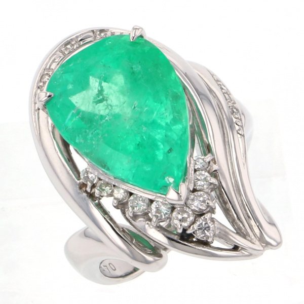 yukizakiselect ProperOther ユキザキセレクトジュエリー OTHER プラチナ エメラルド リング 