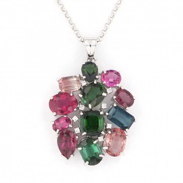 yukizakiselect ProperOther ユキザキセレクトジュエリー OTHER ホワイトゴールド トルマリン ネックレス 