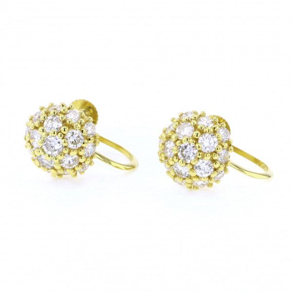 yukizakiselect 適當的其他 柚木﨑精選珠寶 其他 黃金 金鑽 耳環 