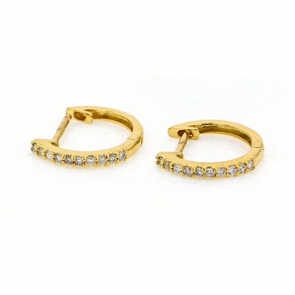 유키자키 ProperOther 유키자키 셀렉트 주얼리 OTHER K18YG 다이아몬드 귀걸이 