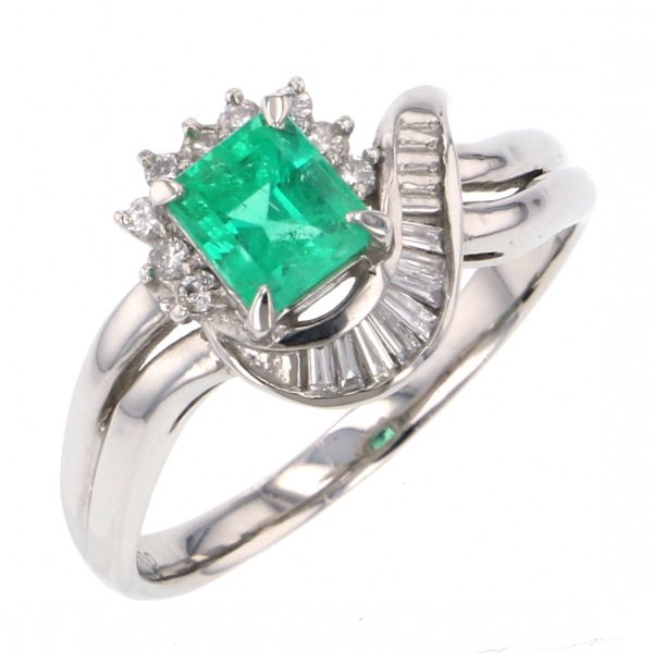 yukizakiselect ProperOther ユキザキセレクトジュエリー OTHER プラチナ エメラルド リング 