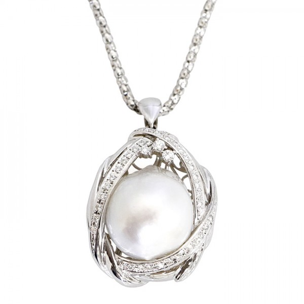 yukizakiselect pearl ユキザキセレクトジュエリー パール 白蝶パールネックレス 