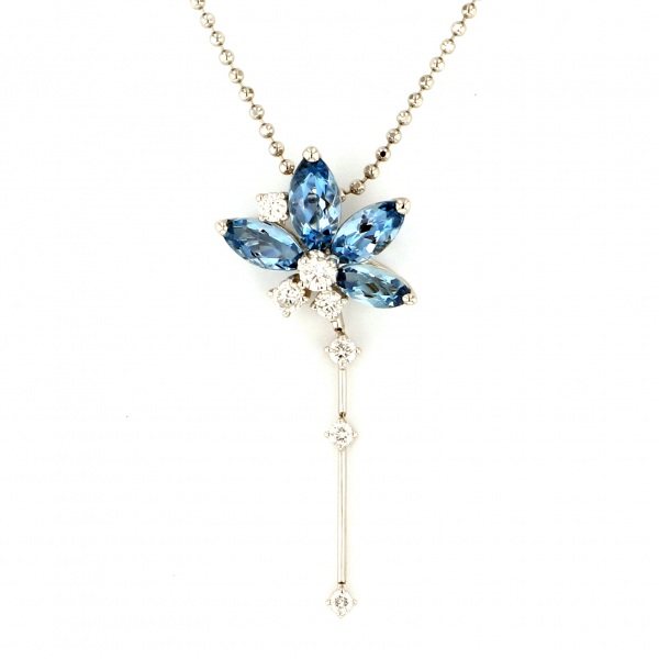 Yukizaki Select ProperOther Yukizaki Select Jewelry OTHER PT900 Aquamarine necklace 