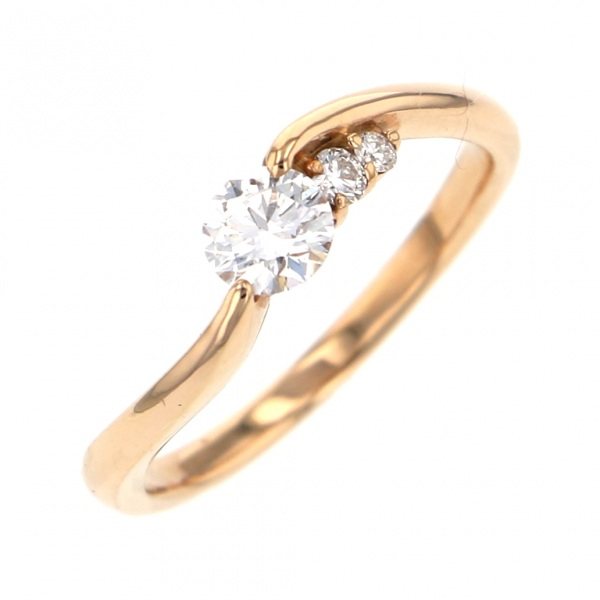 유키자키 ProperOther 유키자키 셀렉트 주얼리 OTHER 핑크 골드 다이아몬드 링 