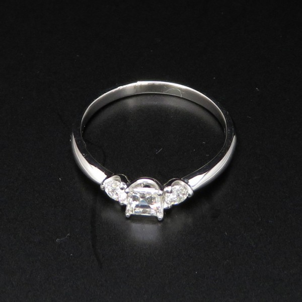 yukizakiselect 适当的其他 柚木﨑精选珠宝 其他 白金900 钻石戒指 