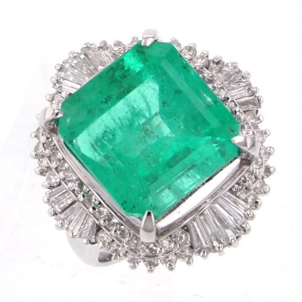 yukizakiselect ProperOther ユキザキセレクトジュエリー OTHER プラチナ エメラルド リング 