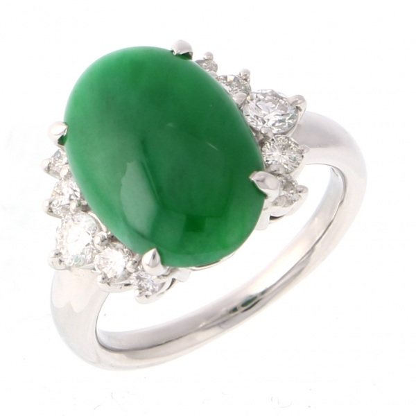 yukizakiselect ProperOther ユキザキセレクトジュエリー OTHER プラチナ ヒスイ リング 