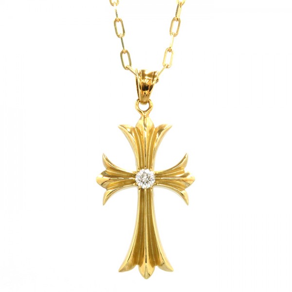 yukizakiselect ProperOther ユキザキセレクトジュエリー OTHER ダイヤモンドクロスネックレス 