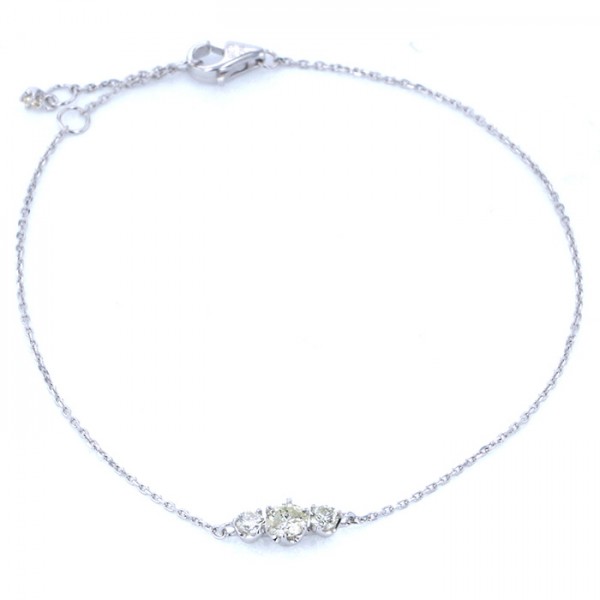 yukizakiselect 适当的其他 柚木﨑精选珠宝 其他 白金 手链 