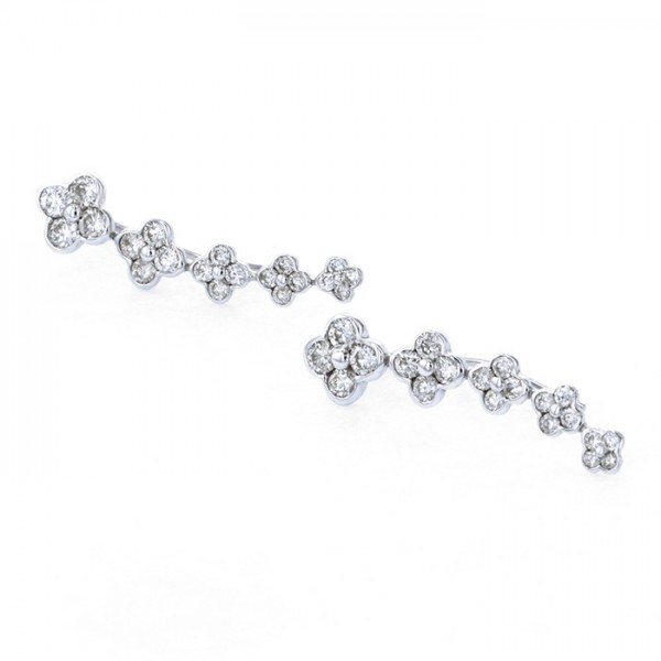 yukizakiselect ProperOther ユキザキセレクトジュエリー OTHER ホワイトゴールド ダイヤモンド ピアス 