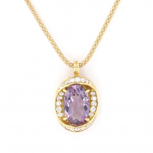 Yukizaki Select ProperOther Yukizaki Select Jewelry OTHER Yellow Gold Amethyst necklace 