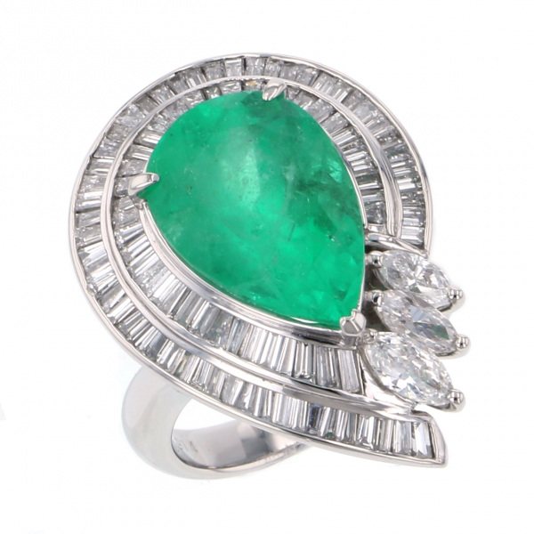 yukizakiselect ProperOther ユキザキセレクトジュエリー OTHER PT900 エメラルド リング 