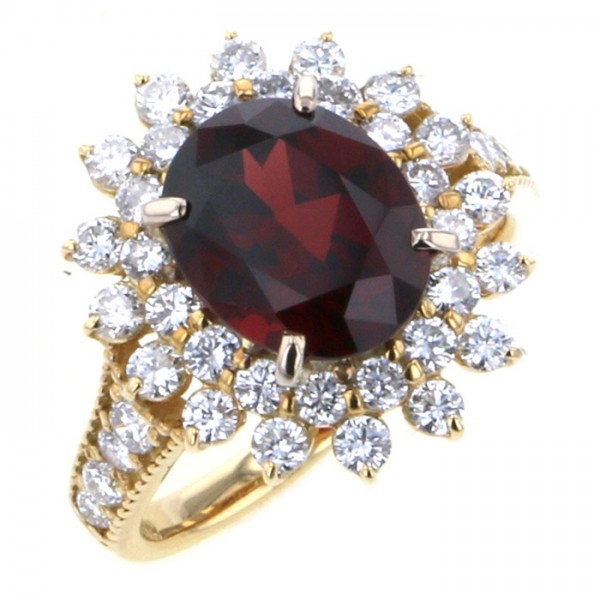 yukizakiselect ProperOther ユキザキセレクトジュエリー OTHER イエローゴールド ロードライトガーネット リング 