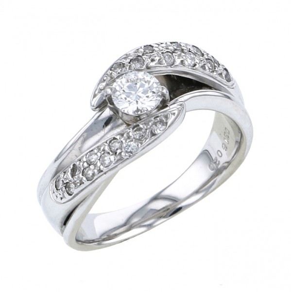 yukizakiselect 適當的其他 柚木﨑精選珠寶 其他 鉑金 金鑽 戒指 