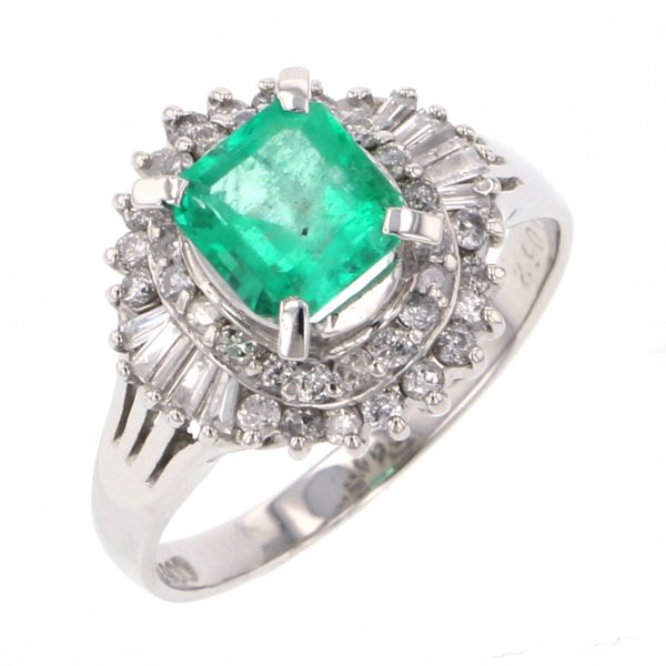 yukizakiselect ProperOther ユキザキセレクトジュエリー OTHER プラチナ エメラルド リング 