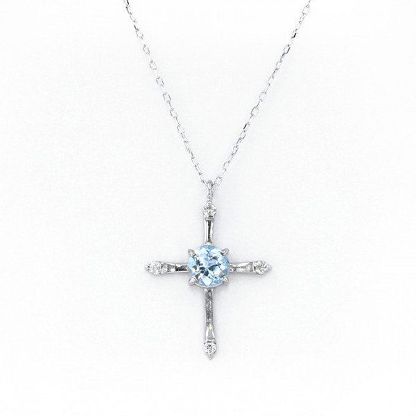 Yukizaki Select ProperOther Yukizaki Select Jewelry OTHER White Gold Aquamarine necklace 
