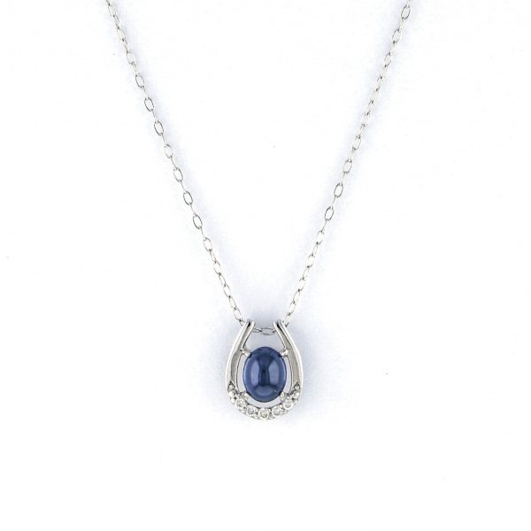 yukizakiselect ProperOther ユキザキセレクトジュエリー OTHER K18WG サファイア ネックレス 