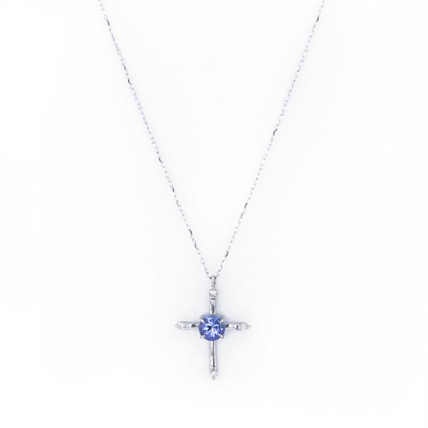 yukizakiselect ProperOther ユキザキセレクトジュエリー OTHER ホワイトゴールド タンザナイト ネックレス 