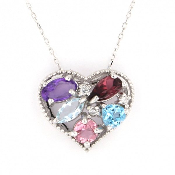 yukizakiselect ProperOther ユキザキセレクトジュエリー OTHER ホワイトゴールド ブルートパーズ ネックレス 