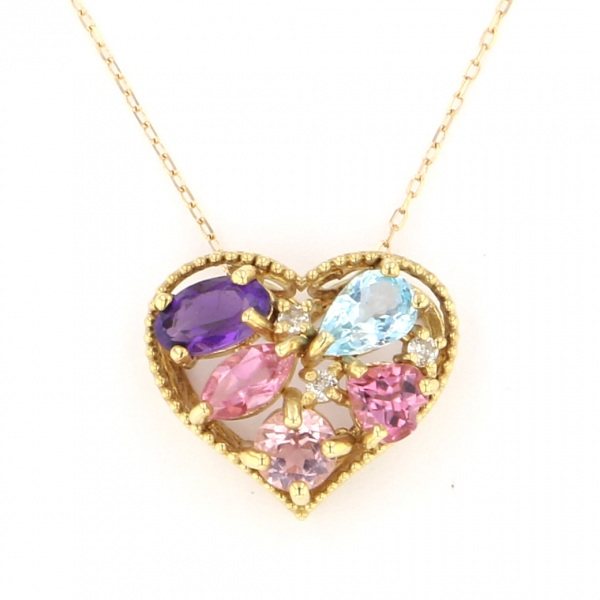 yukizakiselect ProperOther ユキザキセレクトジュエリー OTHER イエローゴールド ブルートパーズ ネックレス 