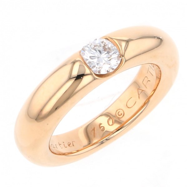 cartier other Cartier Yellow Gold diamond ring #51 