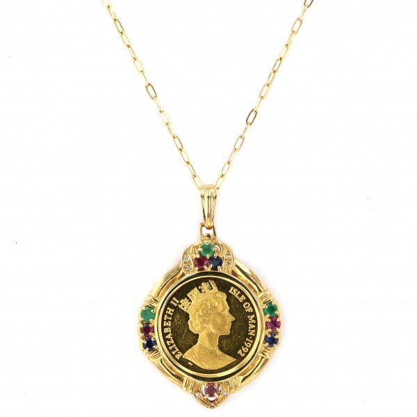 yukizakiselect ProperOther ユキザキセレクトジュエリー OTHER イエローゴールド コイン ネックレス 