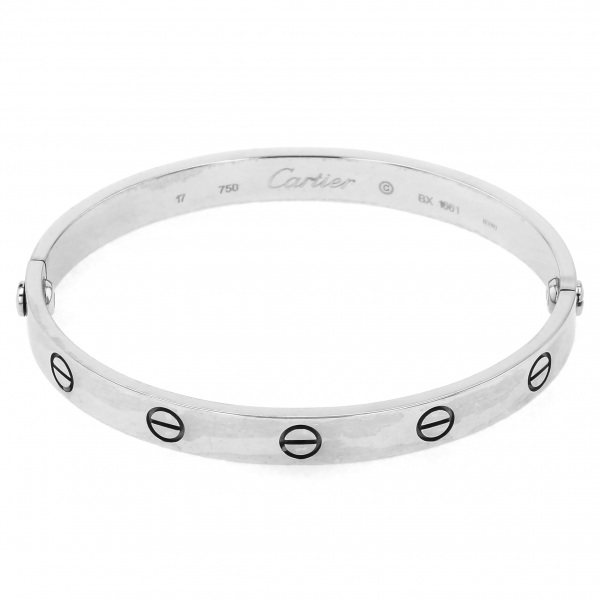 cartier other カルティエ ホワイトゴールド ラブブレス 
