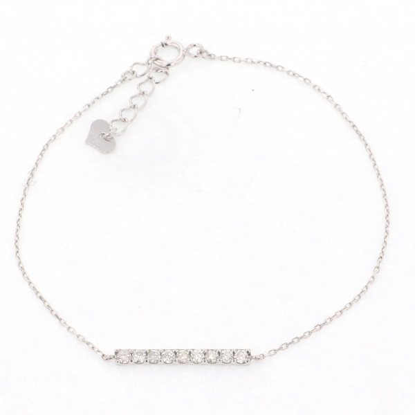 yukizakiselect ProperOther ユキザキセレクトジュエリー OTHER ホワイトゴールド ダイヤモンド ブレスレット 