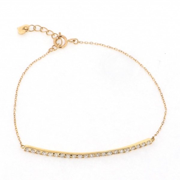 yukizakiselect ProperOther ユキザキセレクトジュエリー OTHER K18YG ダイヤモンド ブレスレット 