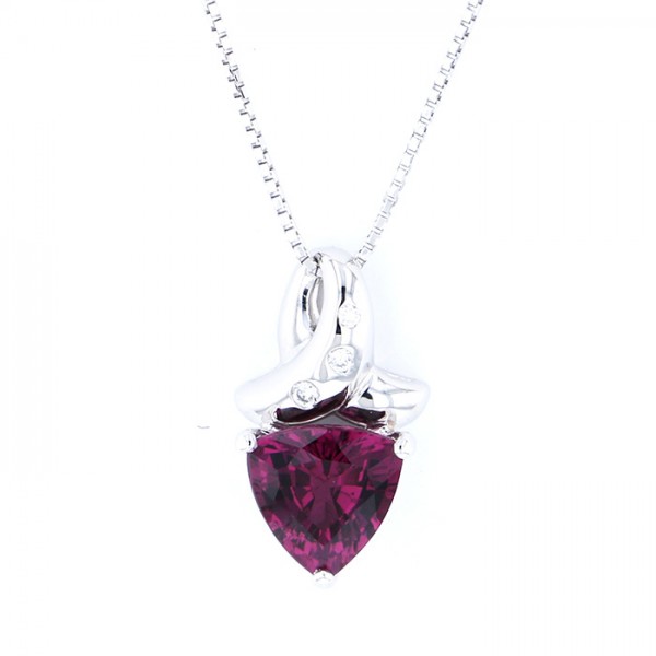 Yukizaki Select ProperOther Yukizaki Select Jewelry OTHER platinum garnet necklace 
