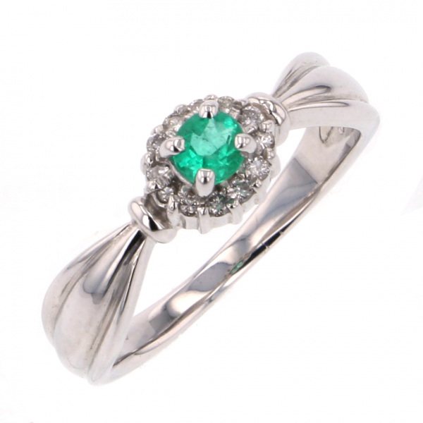 yukizakiselect ProperOther ユキザキセレクトジュエリー OTHER プラチナ エメラルド リング 