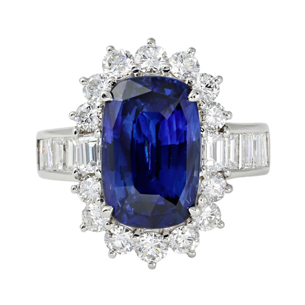 yukizakiselect ProperOther ユキザキセレクトジュエリー OTHER PT900 ロイヤルブルー サファイア リング 