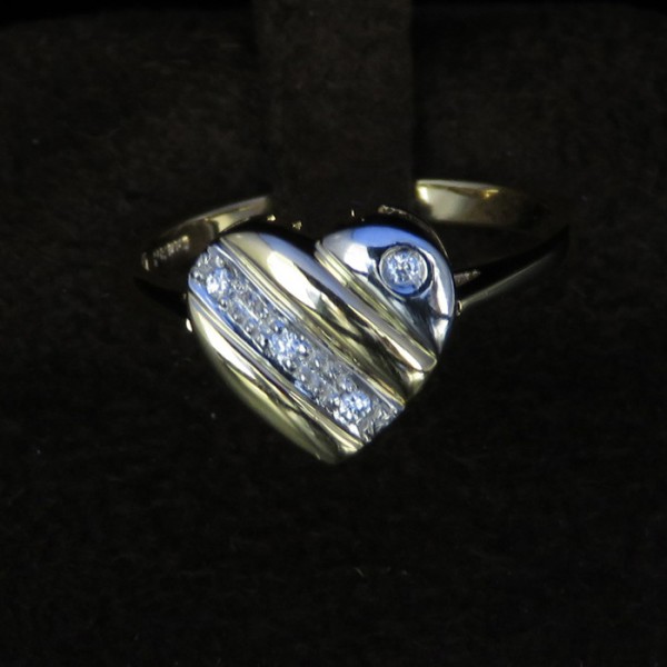 yukizakiselect 适当的其他 柚木﨑精选珠宝 其他 K18黄金粉红色外壳组合 钻石戒指 