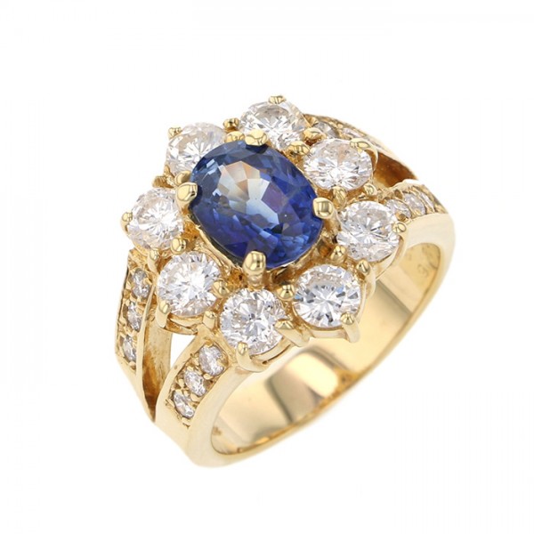 yukizakiselect ProperOther ユキザキセレクトジュエリー OTHER イエローゴールド サファイア リング 