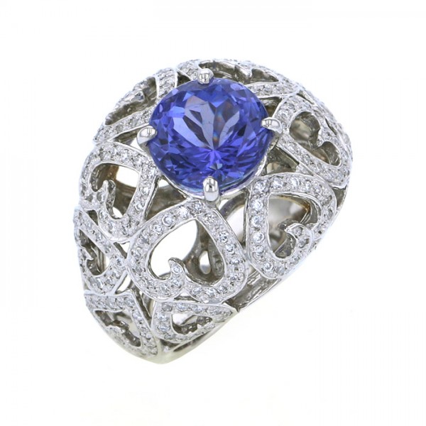 yukizakiselect ProperOther ユキザキセレクトジュエリー OTHER プラチナ タンザナイト リング 