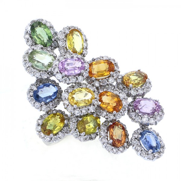 yukizakiselect ProperOther ユキザキセレクトジュエリー OTHER サファイア マルチカラー 