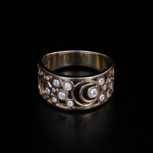 yukizakiselect ProperOther ユキザキセレクトジュエリー OTHER K18イエローゴールド ダイヤモンドリング w11125