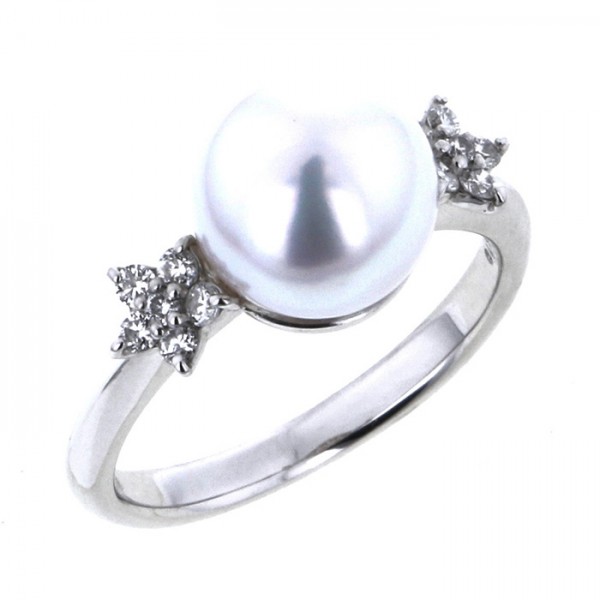 yukizakiselect pearl ユキザキセレクトジュエリー パール プラチナ パール リング 08b-0122-130