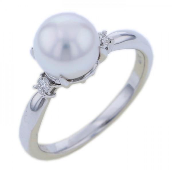 yukizakiselect pearl ユキザキセレクトジュエリー パール プラチナ パール リング 08b-0122-130