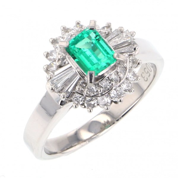 yukizakiselect ProperOther ユキザキセレクトジュエリー OTHER プラチナ エメラルド リング 