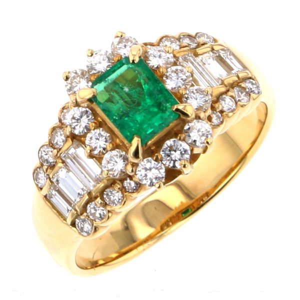 yukizakiselect ProperOther ユキザキセレクトジュエリー OTHER イエローゴールド エメラルド リング 