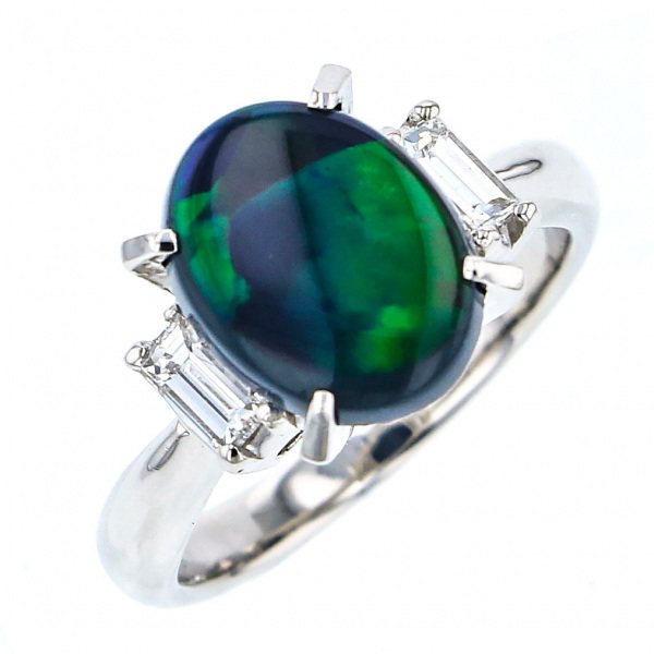 yukizakiselect ProperOther ユキザキセレクトジュエリー OTHER PT900 ブラックオパール リング 