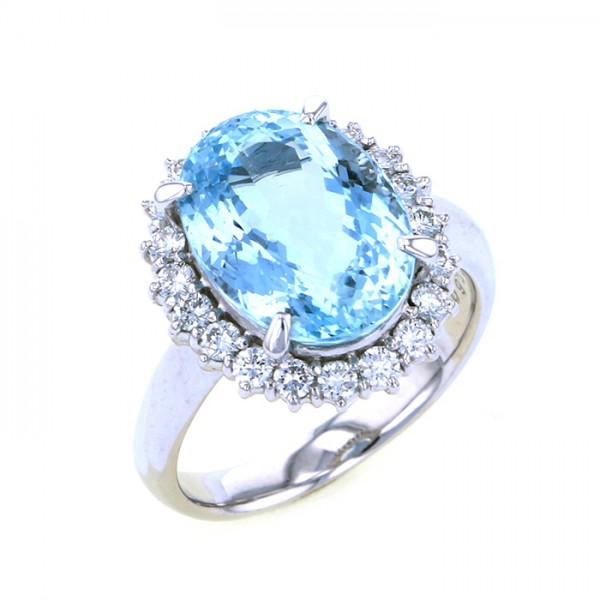 Yukizaki Select ProperOther Yukizaki Select Jewelry OTHER platinum Aquamarine diamond 