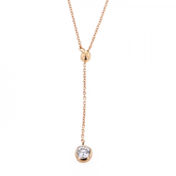 Yukizaki Select ProperOther Yukizaki Select Jewelry OTHER Pink gold diamond necklace 