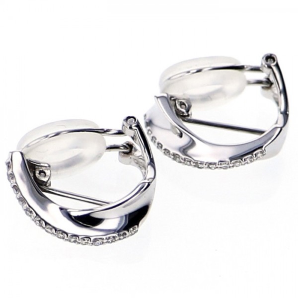 yukizakiselect ProperOther ユキザキセレクトジュエリー OTHER K18ホワイトゴールド ダイヤモンドピアス 