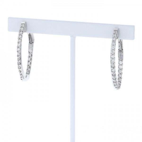 yukizakiselect 適當的其他 柚木﨑精選珠寶 其他 白金 金鑽 耳環 